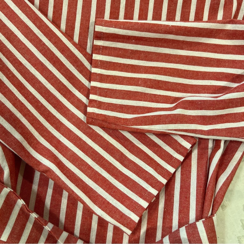 Striped Red Dress - Picture 4 of 6